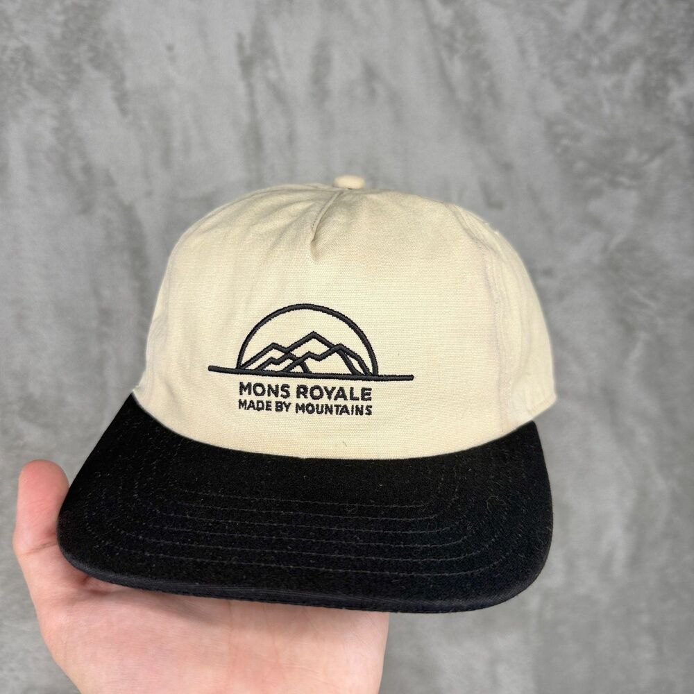 Mons Royale Hat Strapback Made By Mountains Hike Outdoor Unstructured Strapback
